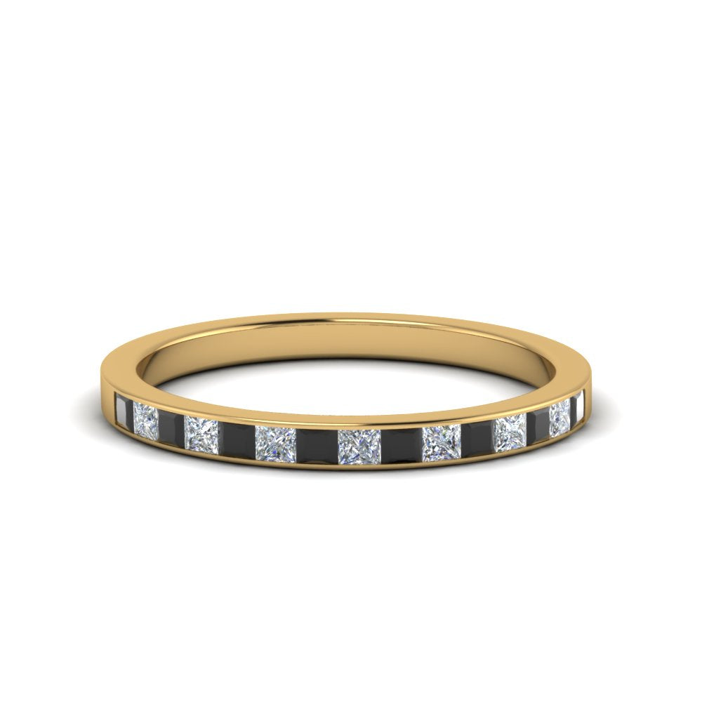 0.25 Ct. Princess Channel Wedding Band