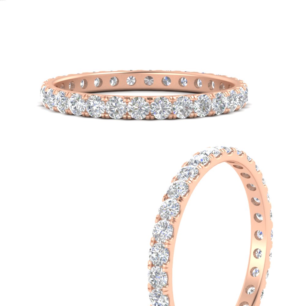 0.75 Ct. Round Eternity Wedding Band