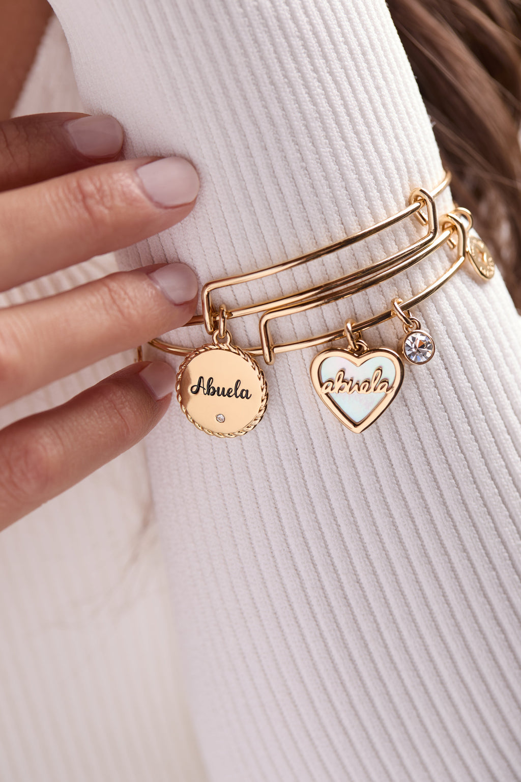 Abuela Charm Bangle