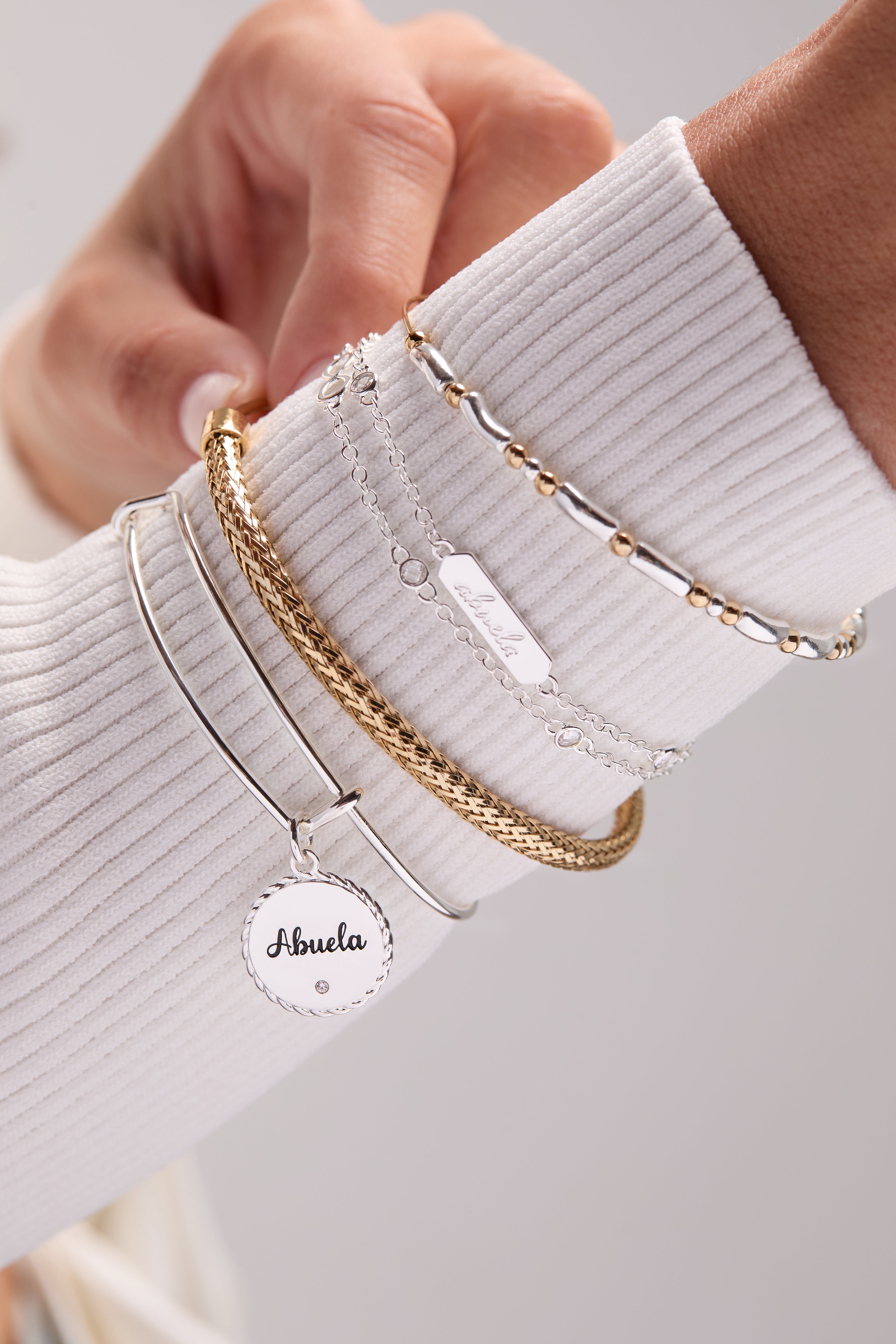 Abuela Charm Bangle