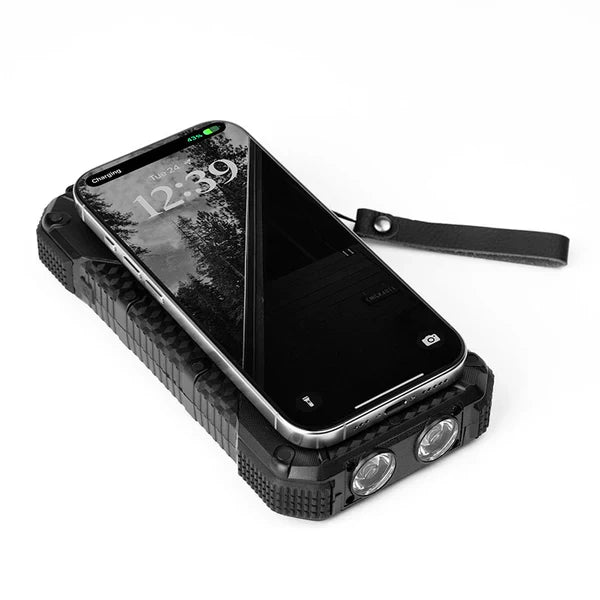 20,000mAh 10W Wireless & Quick Charging Solar Power Bank