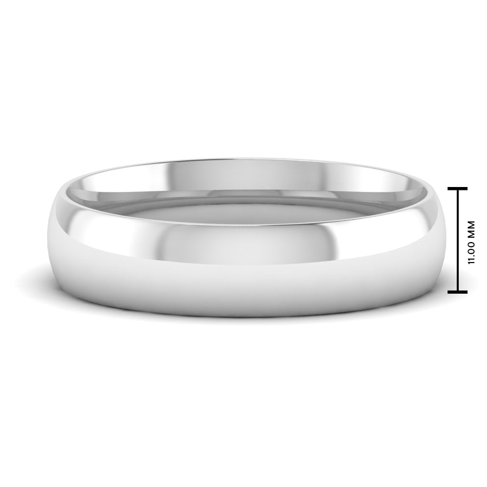 5 mm Wedding Band Classic Comfort Fit