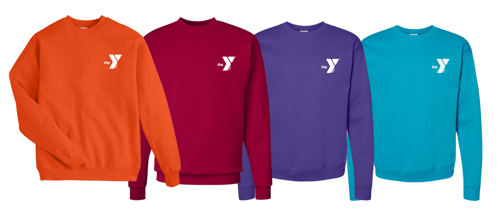 50/50 Cotton-Poly Crewneck Sweatshirt